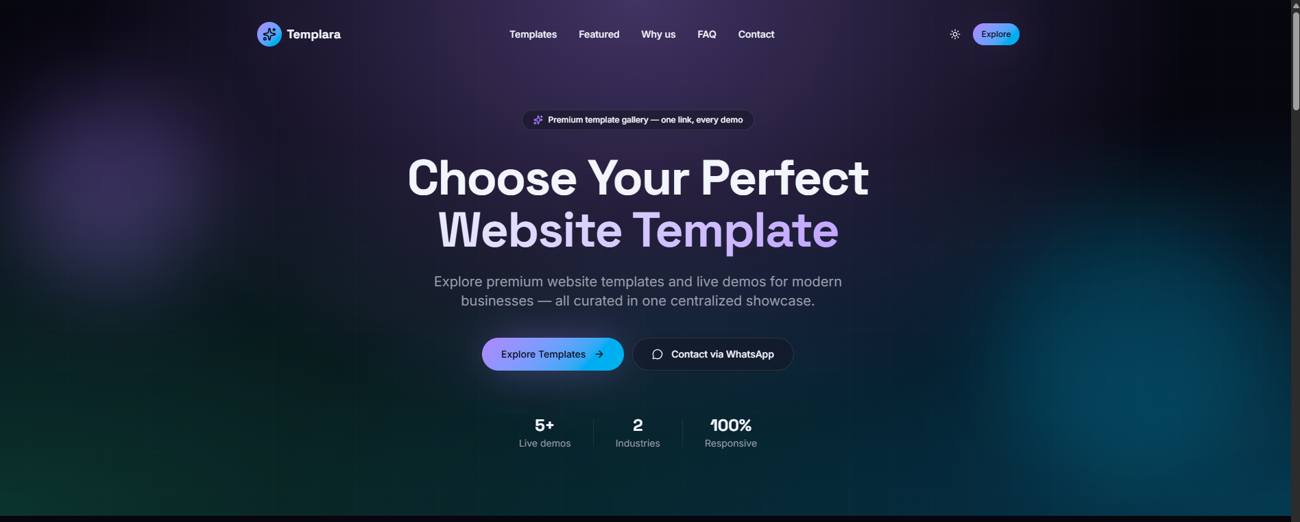 Template Gallery Pro